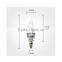 LED Candle bulb 3W E14 LED Candle Bulb Silver Cool White Dimmable candle lamp