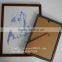 dark wood color cheap Plastic picture photo frame for your art