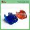 Plastic material sticky animal toy like clownfish