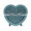 Candy color heart Shape Index Alarm Clock