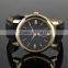 2016 Brand New Black Leather Blank Watch