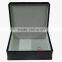 Glossy classic black shoe packing boxes wood