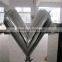 New V shape dry powder blender mixer