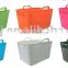 PE storage box,plastic flexible tubs with handle with lid,PE box,REACH