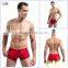 New Fashion Men's sexy low-waist Boxer Swimming Swim Trunks Swimwear Q08