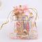 Customized organza bags with drawstring Wedding Gift Bags Candy Bags                        
                                                                                Supplier's Choice