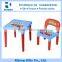 Hot Selling Colorful Plastic Child Table And Chair Set Toy