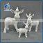 2016 animated silver ceramic reindeer for christmas decoration