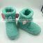 Hot selling new arrival soft sole lovely warm baby boots