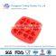 2015 new design 16 hearts lego ice mold silicone ice cube tray
