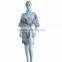 New style floral printing bridal satin robe for wedding