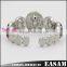 Easam Latest Wholesale Price Alloy crystal infinity bracelet