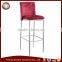 China Durable Comfortable Aluminum Used High Bar Chair                        
                                                Quality Choice