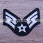 Custom 2016 high quality V captain armband embroidery patch