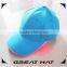 Customized Unisex High Quality Blue 2014 Hot Led Light Baseball Cap