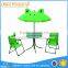 New style kids mushroom table and chairs, kids folding table and chair, garden table and chairs set