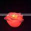 LED battery operated Rose lamp automatic color changed LED light