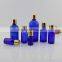 5ml 10ml 20ml 30ml 50ml 100ml essential oil glass cobalt blue bottle with dropper