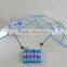 cartoon transparent 3 folding clear umbrella