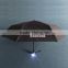 High Quality 3 Fold Umbrella With Led Light