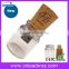 Could put anything you want inside bottle usb,best quality glass bottle usb flash stick,full capacity cork usb