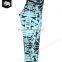 Comfortable and breathable sublimated sport yoga capri fitness pants regular pants