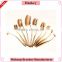 Cosmetics make your own brand professional rose gold oval makeup brush set                        
                                                Quality Choice