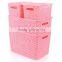 2016 new design colorful Storage basket by chinese supplier