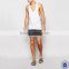 oem fashion cheap sportwear contrast trim board mens shorts