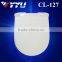 CL127 UF Seat Cover Plastic Lids Showeroom Sanitary WC Fittings