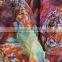 custom design leopard printed silk chiffon fabric