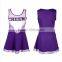 High School Girl Sports Team Cheer Girls Uniform Cheerleader Costume Outfit W/Pom Poms