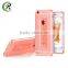 Free sample cell phone TPU case for iphone 6 cover transparent with holder stand