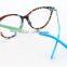 Cat Eye Branded Eyeglass Demo Lens