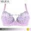 Japanese Style Rose Pattern Mature Women Sexy Bra Set Underwear