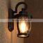 Outdoor Antique Lamp Post Garden Lamp Powered LED Lantern Hanging Outdoor Garden Coach Lantern Lamp