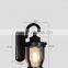 Outdoor Antique Lamp Post Garden Lamp Powered LED Lantern Hanging Outdoor Garden Coach Lantern Lamp