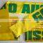 2014 simple style promotional printing soccer scarf, GO AUSSIE!