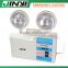 Double head hot sell fire exit rechargeable Twin Spot Emergency Lights
