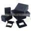High quality black paper gift boxes for jewellry packaging