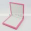2016 new desgined pink luxury wooden Jewelry box