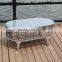 Brushed aluminium Grey rattan big lots outdoor furniture