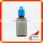 nicotina with 50ml dropper bottle with pet plastic spice bottles