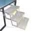 TUV CE Aluminum Electric Triple 3 step ladder with LED light for Van and Motorhomes