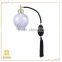 Classic wedding gift engraved bulb tassel perfume bottles
