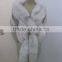 2015 European winter ladies fox fur cape/latest style fox fur cape