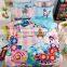 Butterfly and Flowers Print Cotton Bedding Set for Girls and Boys