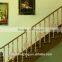 Galvanized steel stair handrail