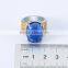 Unisex New Arrival Sapphire Bridal Jewelry 18k Gold Plated Ring for Women&Men Ring