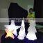 illuminated Hot-sale colorful led plastic christmas tree
